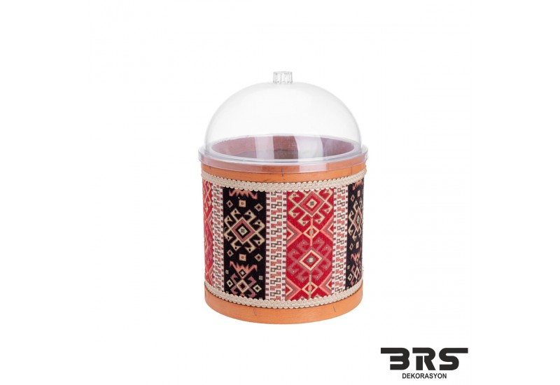 Kuruyemiş Bakliyat Kovası Mika Kapaklı Leğenli Takım 30x30