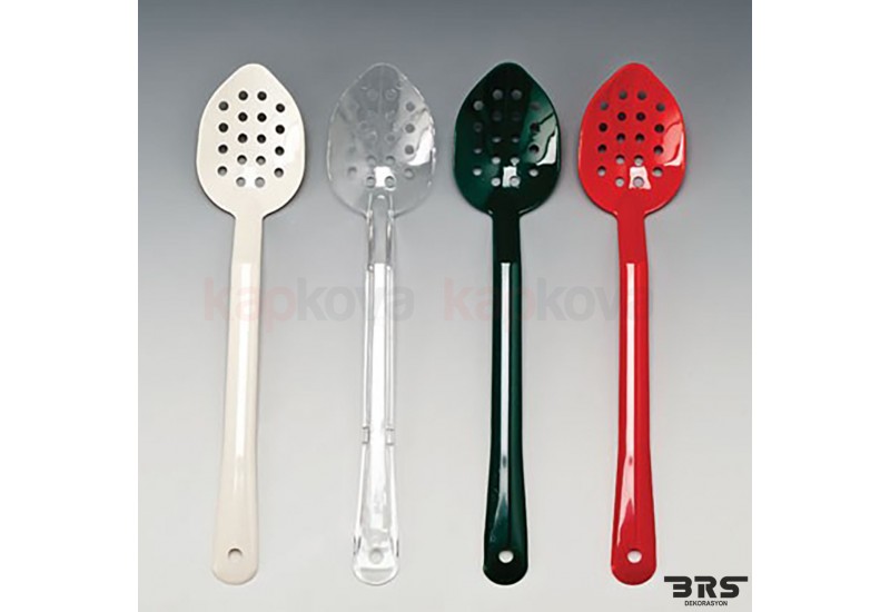 Polikarbon Delikli Zeytin Kaşığı 26.5cm